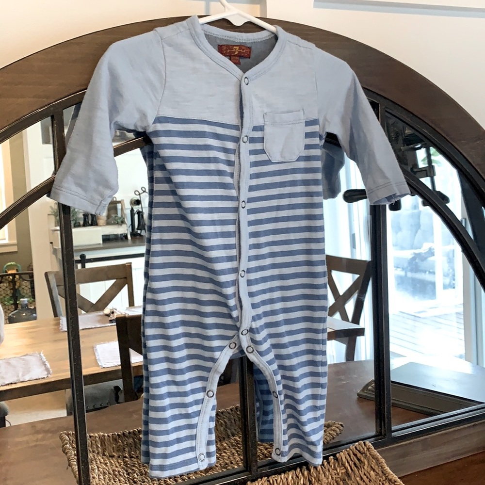 7 for all Mankind Baby Onesie